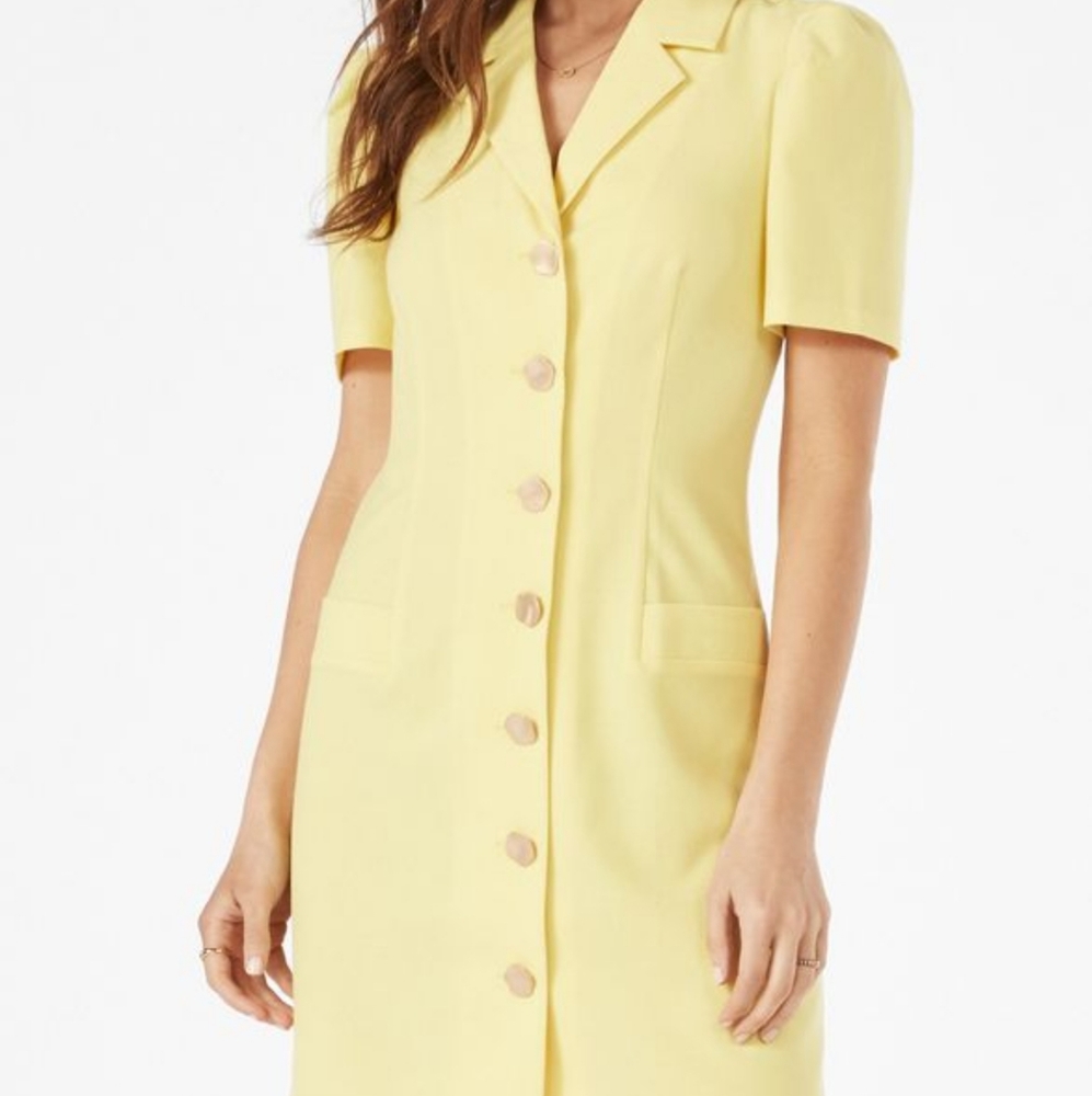 Puff Sleeve Blazer Dress